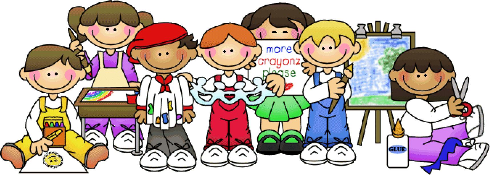 Childcare Preschool Free Vpk - Clipart Preschool Classroom (1737x640)