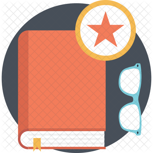 Favourite Book Icon - Circle (512x512)