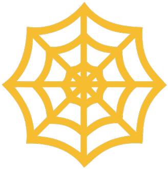 Moodleph - Spider Web Template Printable (400x400)