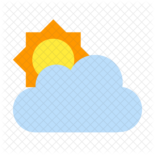Partly Cloudy Day Icon - Heart (512x512)