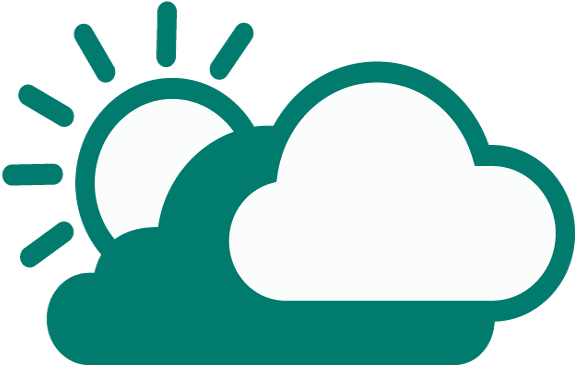 Partlycloudy - - Vector Graphics (590x590)