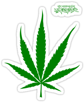 Simple Marijuana Leaf Transparent Background The Gallery - Puff Puff Pass - Leafy Mousepad (375x360)