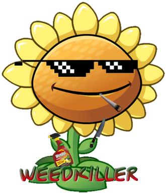 Weed Clipart Weed Killer - Walking On Sunshine (400x400)