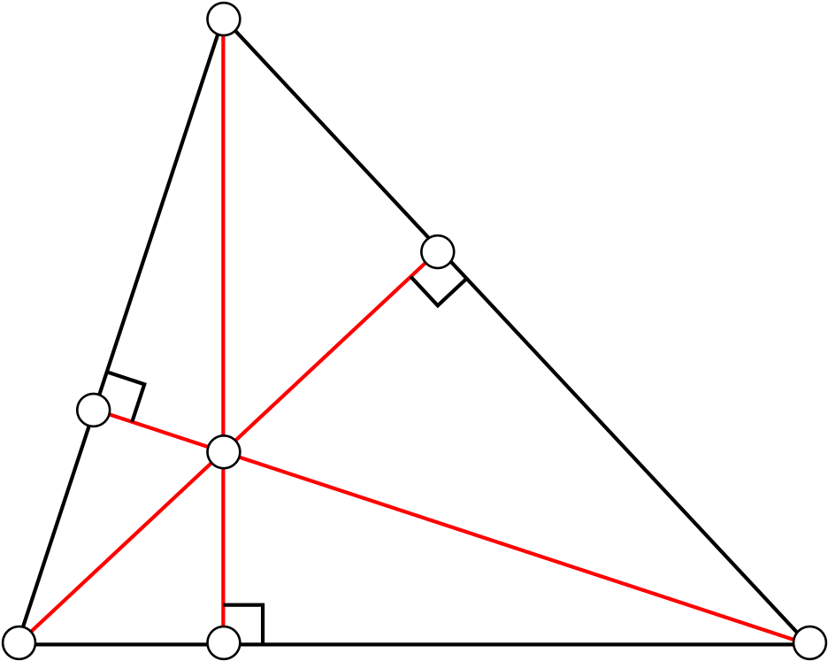 File - Triangle - Orthocenter - Svg - Altitude Of A Triangle (957x768)