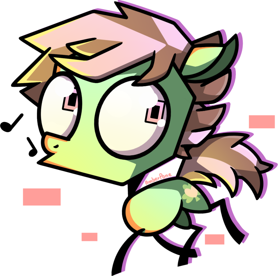 [mlp][iz] Pot Leaf By Amberpone - Cartoon (896x891)