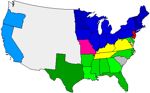 The Pie Graph Show The Electoral Vote - American Civil War Map (506x313)