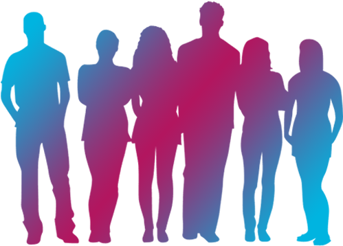The Team - Siluetas De Personas Png (500x500)