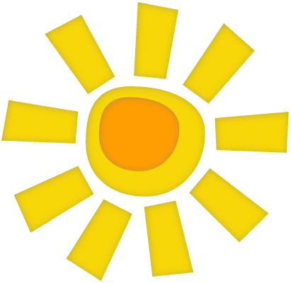 Praia E Piscina - Clip Art (411x400)