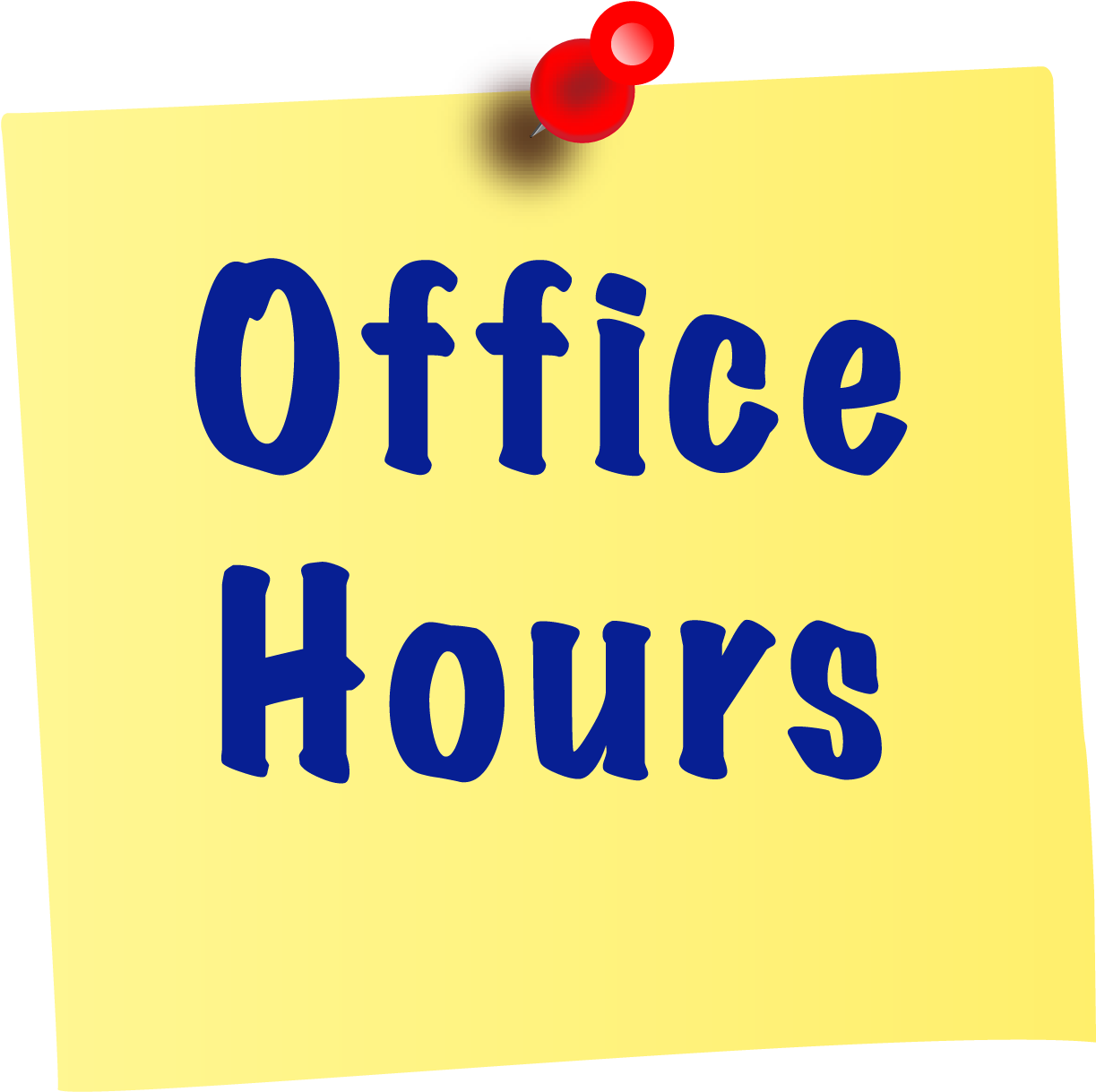 Sticky Note Clipart - Office Olympics (1223x1219)