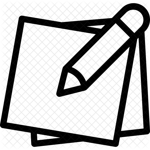 Edit Sticky Notes Icon - Edit White Png (512x512)