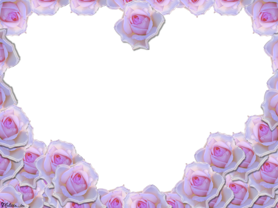 Elegant Frame Heart Border Png Hd Image - Heart Border Hd Png (900x675)
