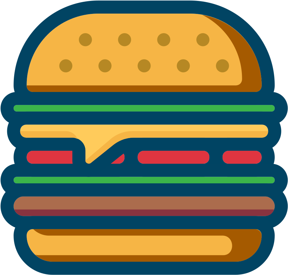 Char-broiled Cheeseburger - Hamburguesa Dibujo Png (1000x955)