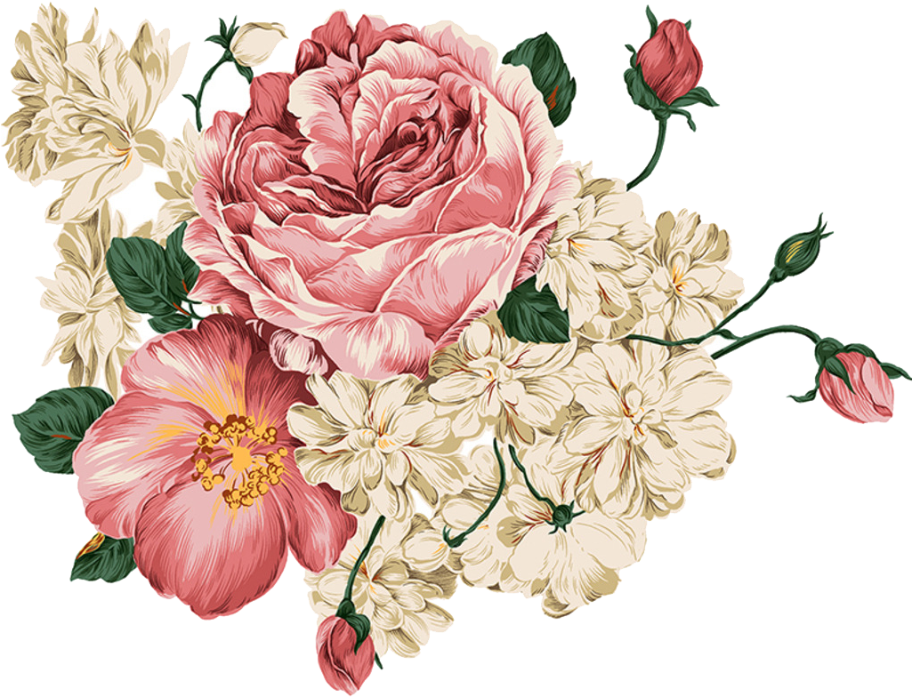 Flower Download Computer File - Lucky Flower Wall Stickers Art Decal Home Decor (1024x828)