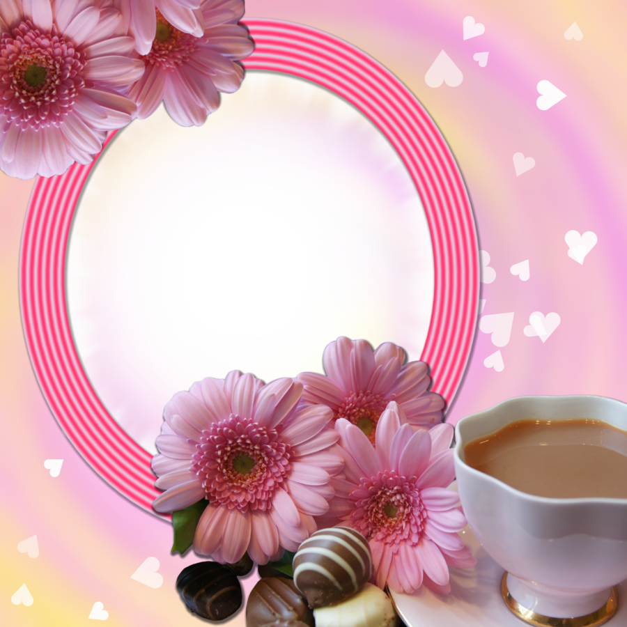 Coffee And Flowers Frame By Venicet - Good Morning Tamil Bible Words (900x900)