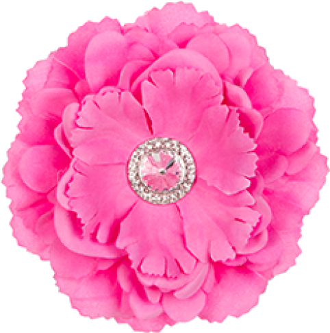 Locker Peony Flower Pink - Aqua Magnetic Flowers | Lockerlookz Locker Decorations (500x500)