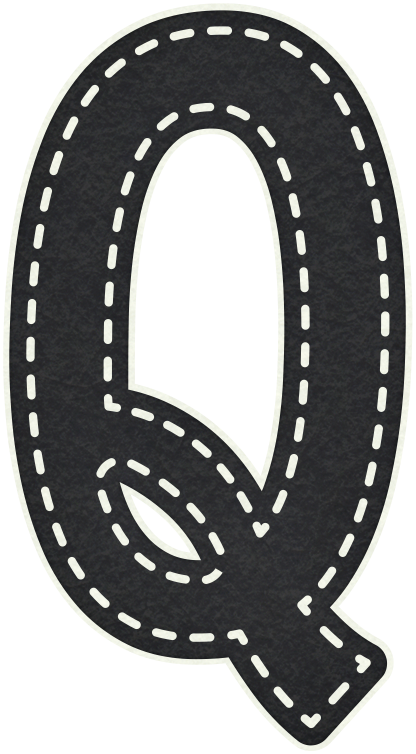 Placas - Letra O En Color Negro (416x754)