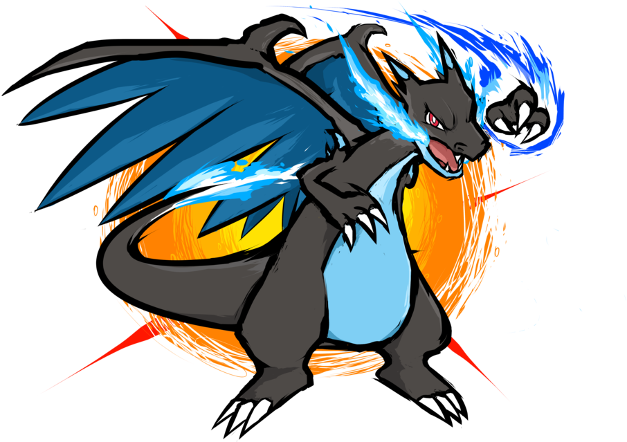 Mega Charizard X - Charizard Deviantart (1024x640)