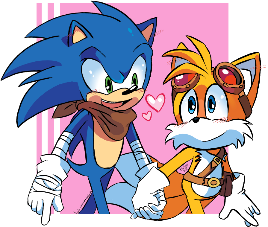 “ Boyfriendos ” - Sonic The Hedgehog Transparent (905x820)