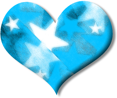 Unbelievable Heart Brushes - Blue (400x342)
