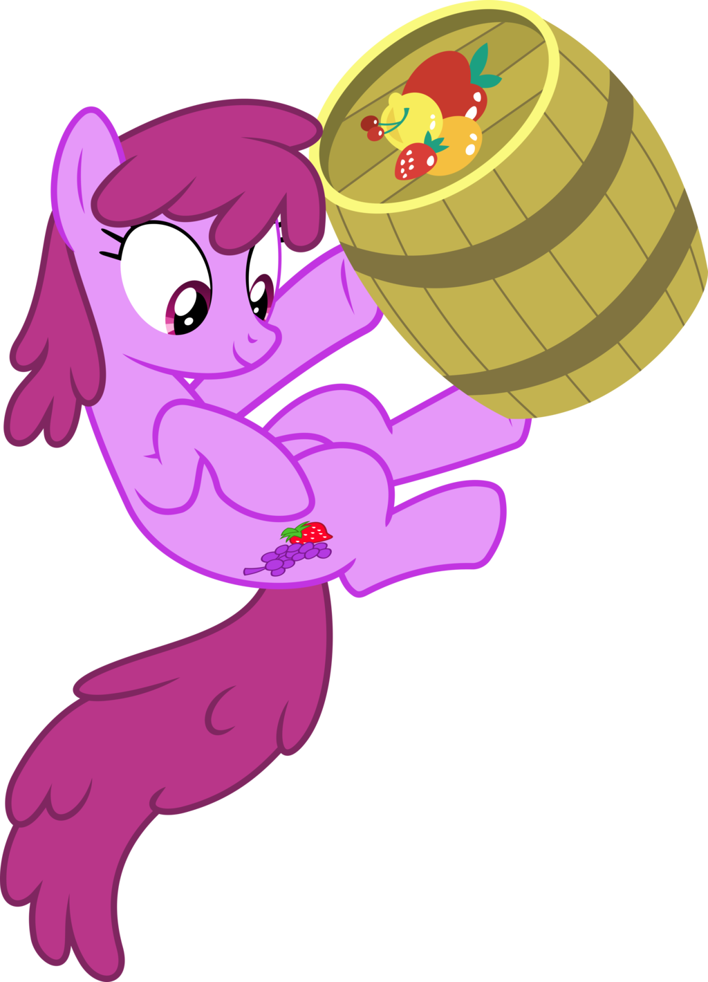 Berry Punch And Barrel Flyiiin' S5e09 By Kevinerino - Art (1024x1420)