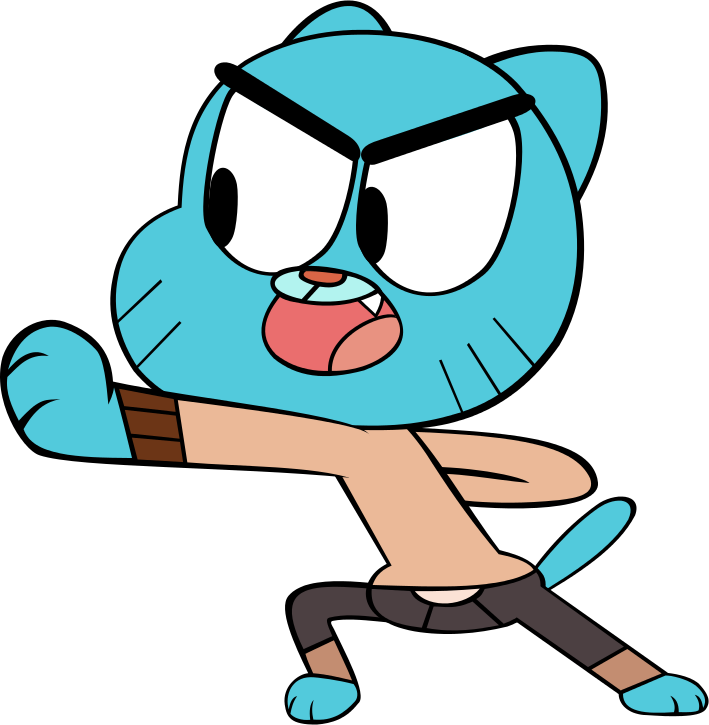 Gumball Punch 2 By Megarainbowdash2000 - Art (709x725)