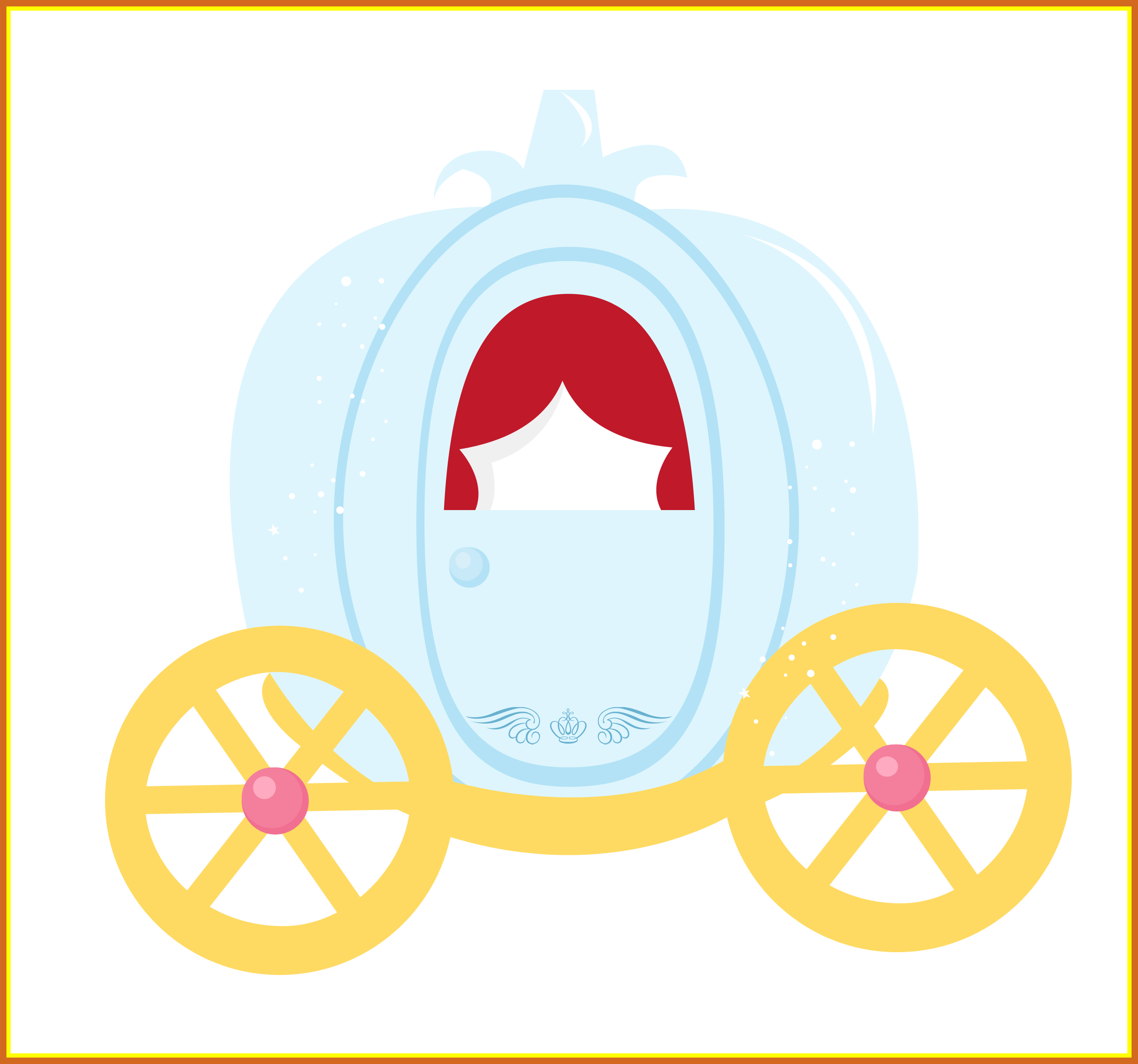 Fascinating Cinderela Cat Fairytale Princess Png Minus - Carriage (2698x2522)