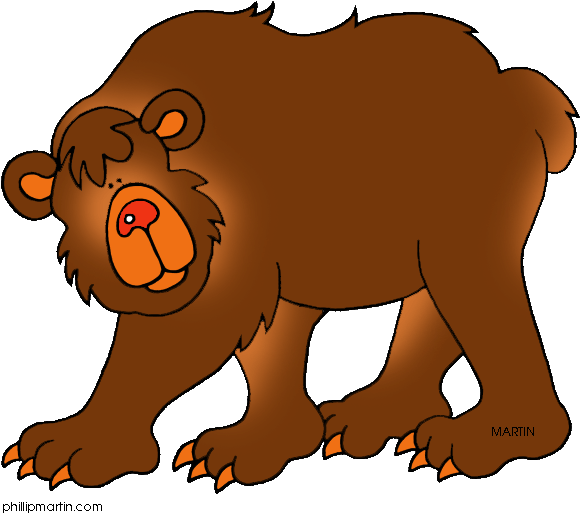 Teddy Bear Clip Art - Clipart Grizzly Bear (648x535)