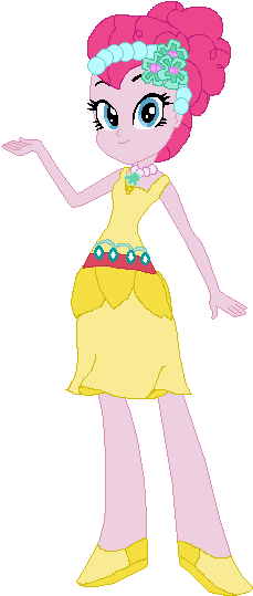 Equestria Girls Pinkie Pie - My Little Pony Equestria Girls Pinkie Pie Dress (290x584)
