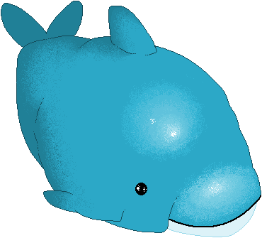 Omfg Dolphin Pillow Pet By Emmski - Inflatable (370x335)