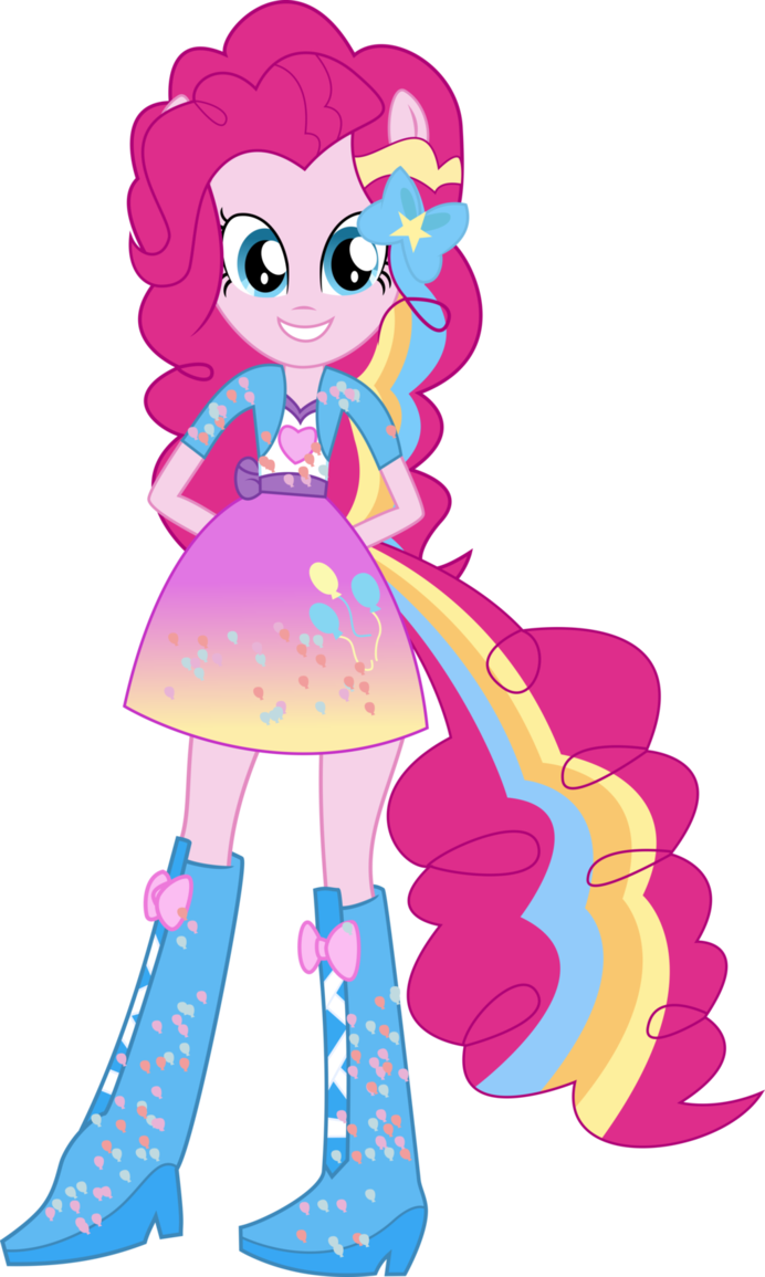 Rainbowfied Pinkie Pie By Illumnious - Mlp Eg Rr Pinkie Pie (692x1155)