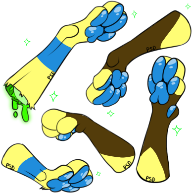 [pocketsizeddemon Base] 💚paws💚 By Tilikumthegollum - [pocketsizeddemon Base] 💚paws💚 By Tilikumthegollum (400x400)