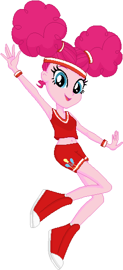 Equestria Girl Pinkie Pie Sporty Style By Cookiechans2 - Pinkie Pie (285x558)