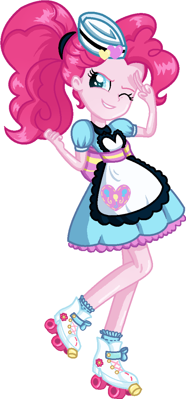 Alternate Hairstyle, Artist - Pinkie Pie Coinky Dink World (650x1333)