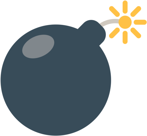 Mozilla - Emoji Bomba Png (512x512)