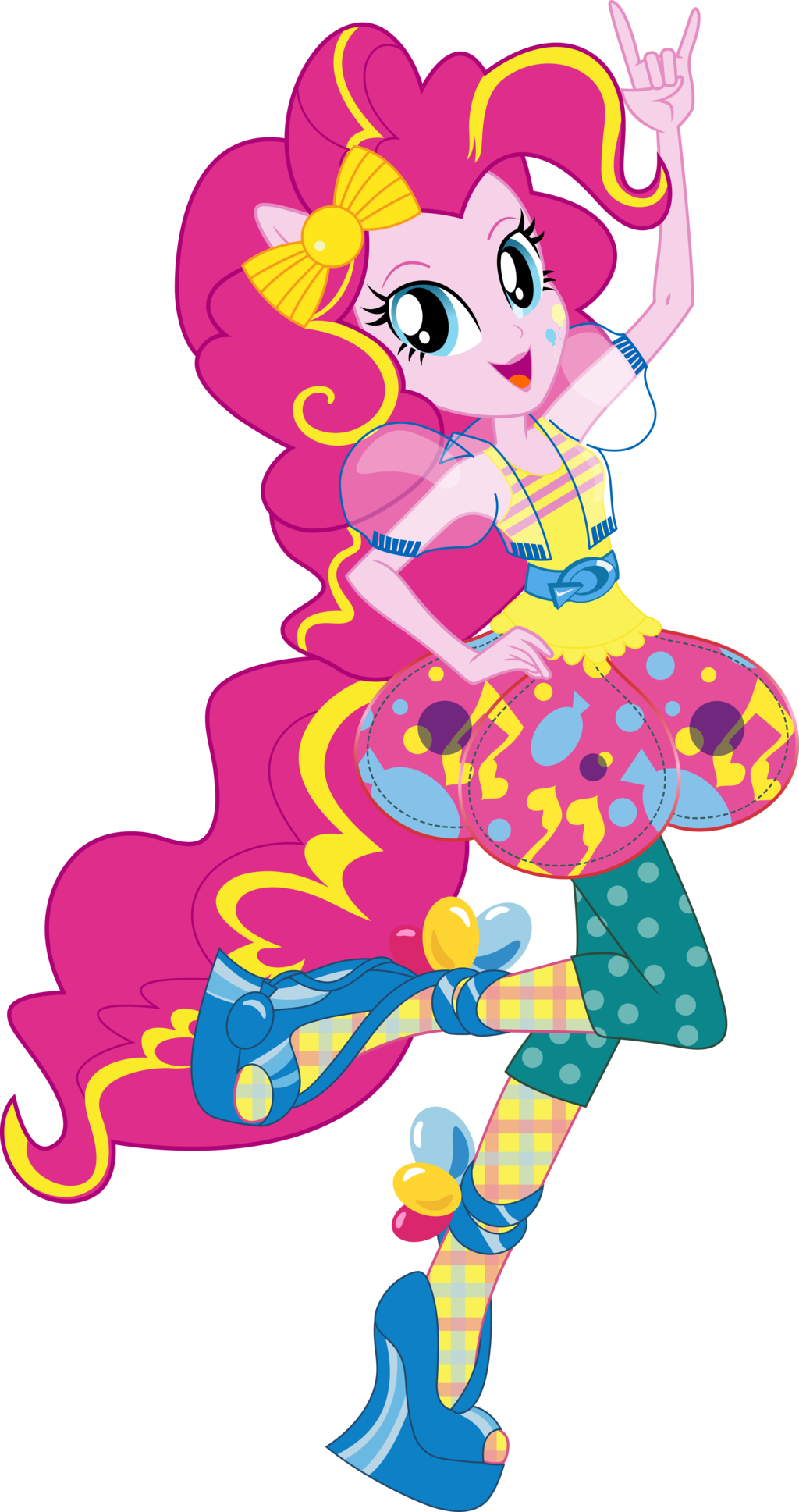 List Of Mainline My Little Pony Ponies Wikipedia - Mlp Eg Pinkie Pie Fashion Style (1024x1937)