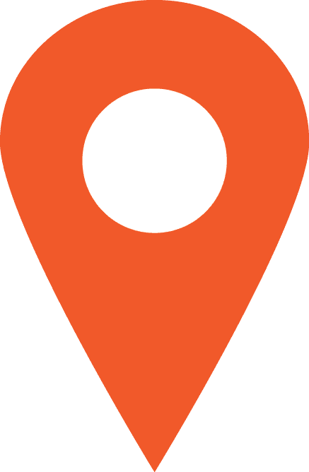 Or Combined To Be Gigantic, - Location Icon In Orange Color (437x668)