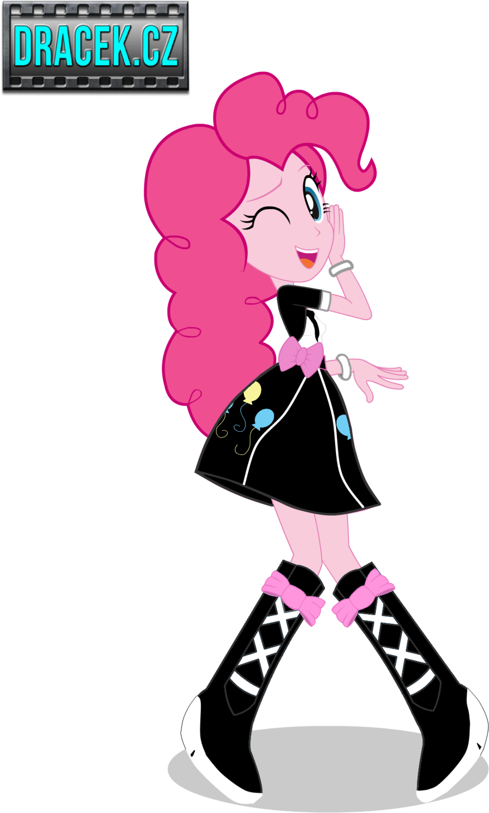 Pinkiepie Equestria Girl By Dracek - Cartoon (1024x1639)