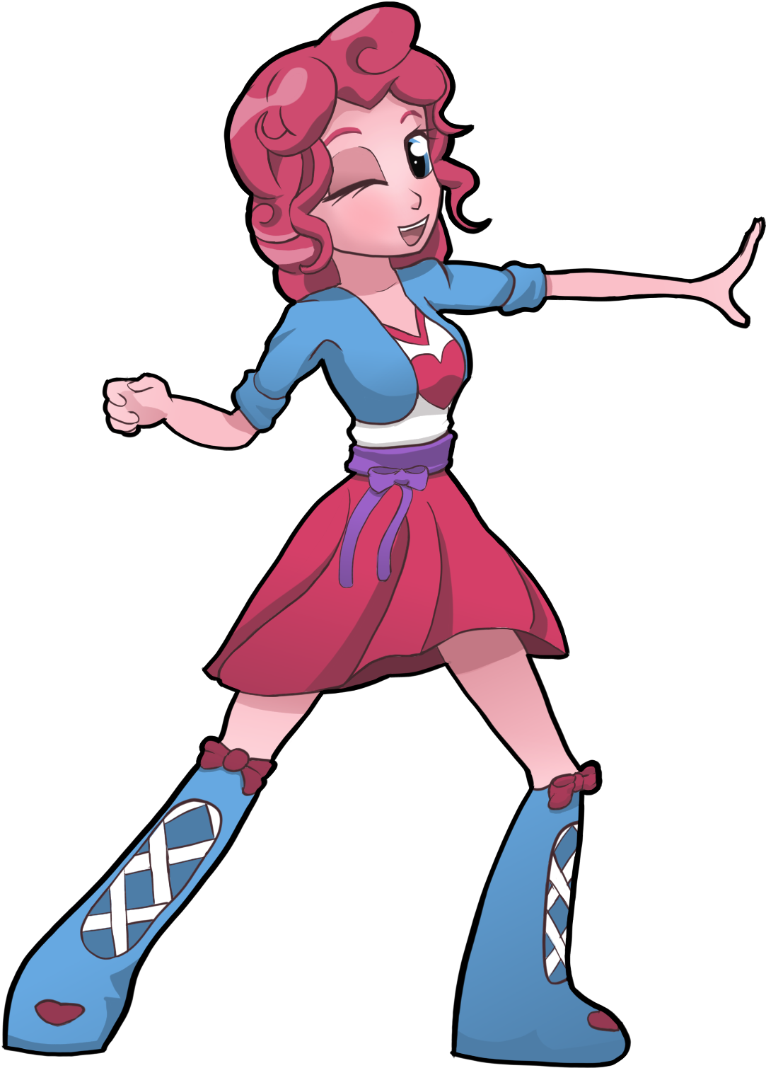 Equestria Girls Pinkie Pie, Per Eg Minis By Copperbezel - Cartoon (1184x1621)
