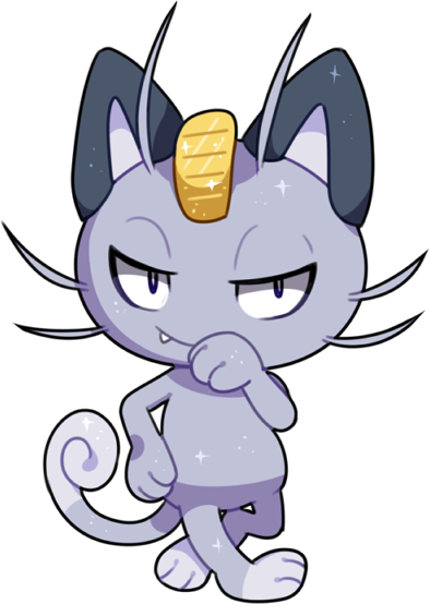 0 Yorum - Alolan Meowth No Background (394x554)