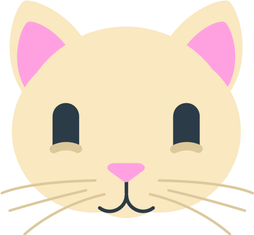 Cat Face - Cat Yawns (512x512)