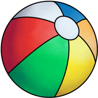 Beach Ball Picture - Beach Ball (420x420)
