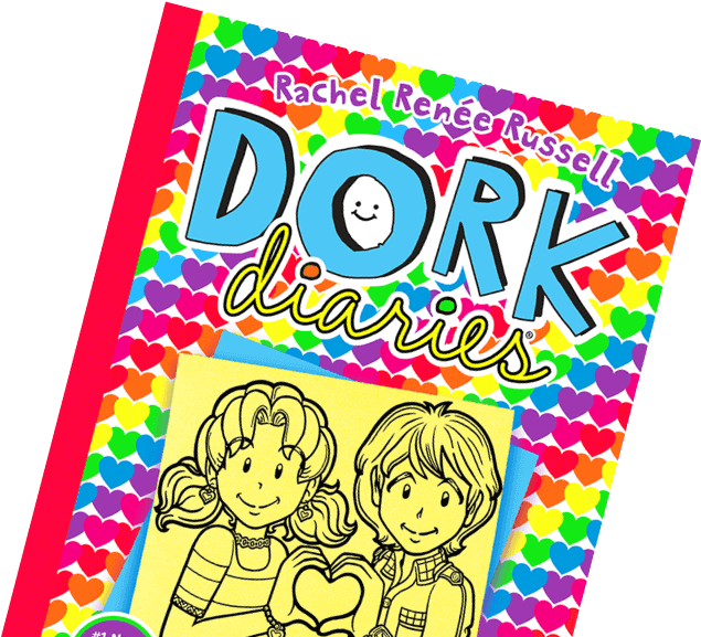 Half Life Clipart Diary - Dork Diaries Book 12 (634x600)