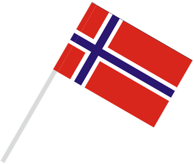 Flag With Flagpole Tunnel - European Free Trade Association (394x365)