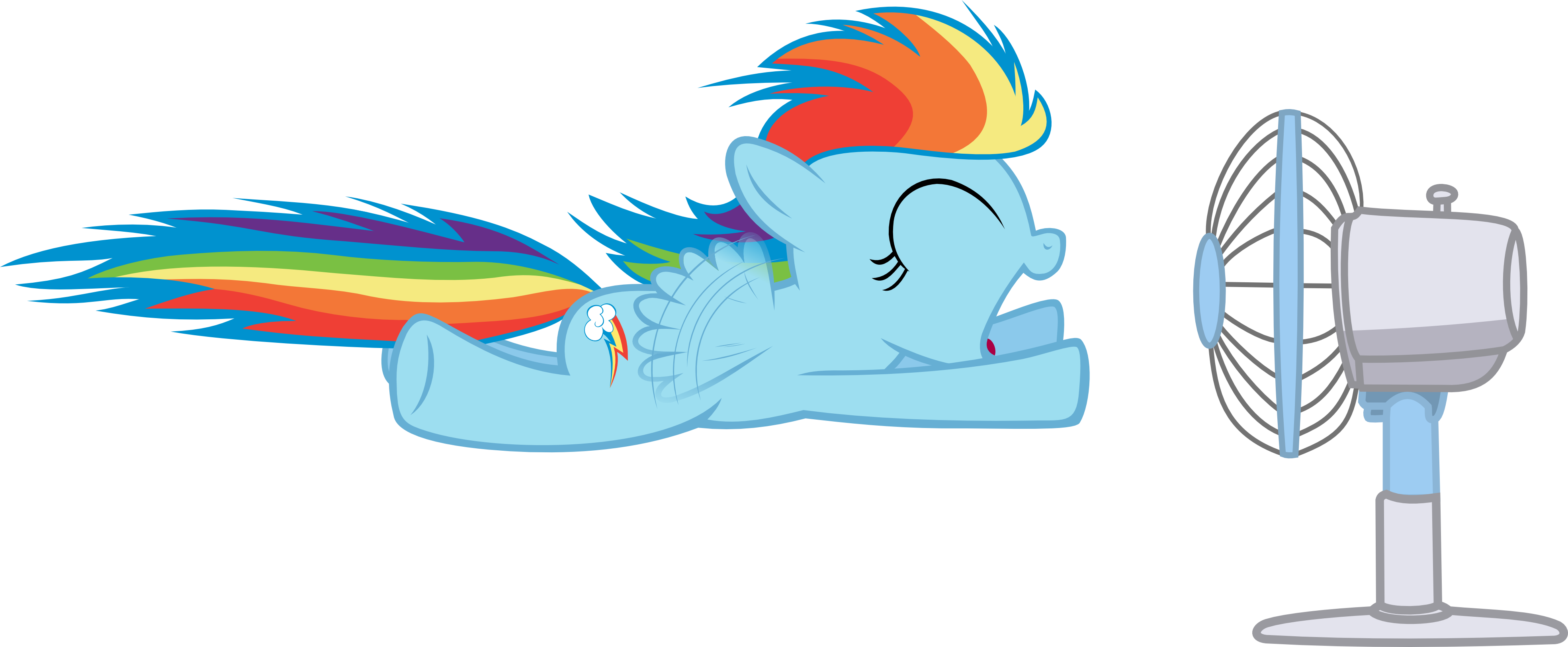 My Little Pony Xxii - Mlp Rainbow Dash Flying (3938x1625)