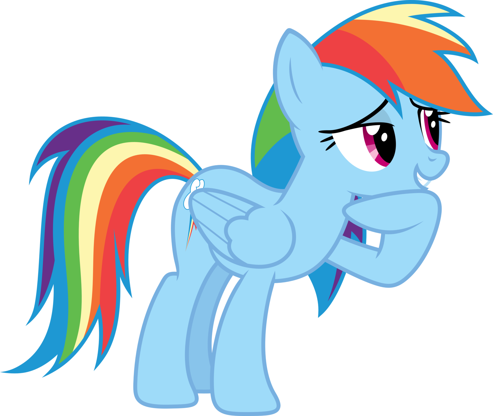 File 142976037428 - Transparent Rainbow Dash (1600x1351)