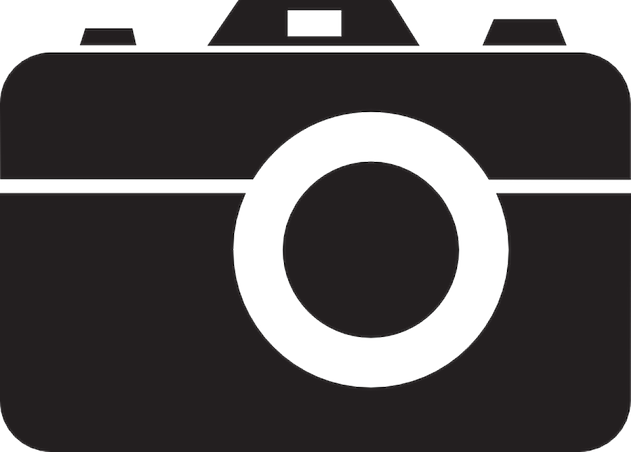 Camera Clip Art At Clker Vector Clip Art - Camera Icon Vector Free (900x645)