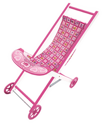 Carrinho De Boneca - Carro De Bonecas Babycar 100% Em Madeira Mdf (500x400)