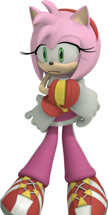 187 Official Art 187 Amy Rose 187 Sonic Free Riders - Amy Rose Sonic Riders (363x721)