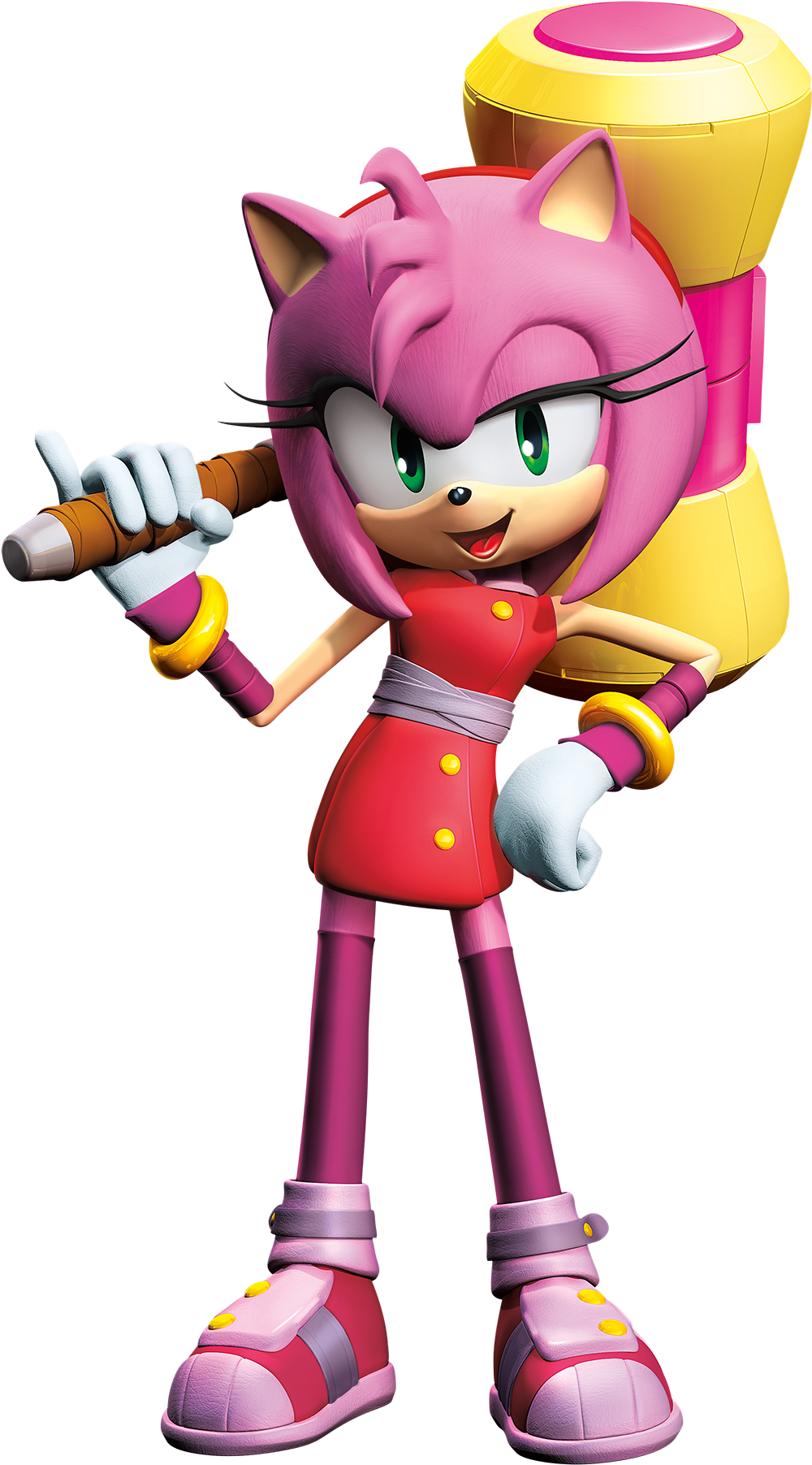 Amy Rose Sonic Boom Drawing (1266x2040)