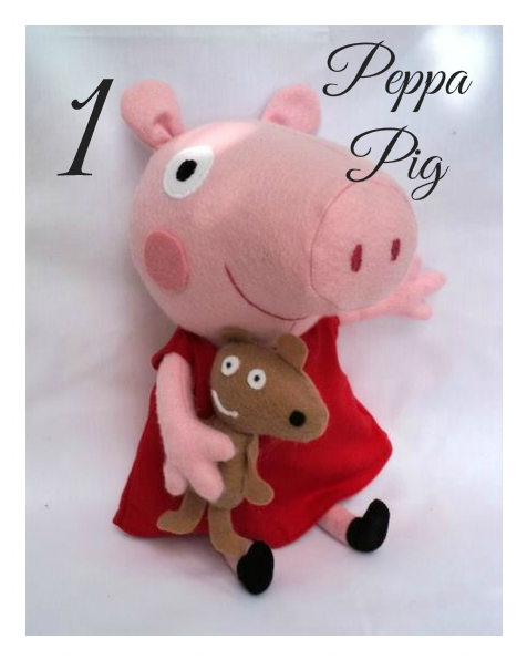 Ateliê Encanto De Bonecas - Peppa Pig Feltro (476x596)